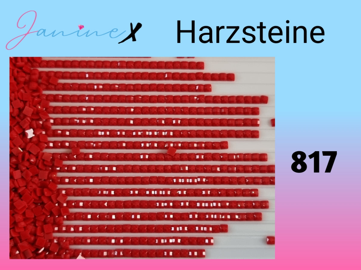 Diamond Painting HARZ Steine eckig 60 Gramm - wähle deine Farbe