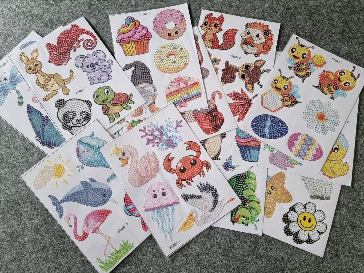Diamond Painting Sticker / Aufkleber mady by JanineX - OHNE STEINE