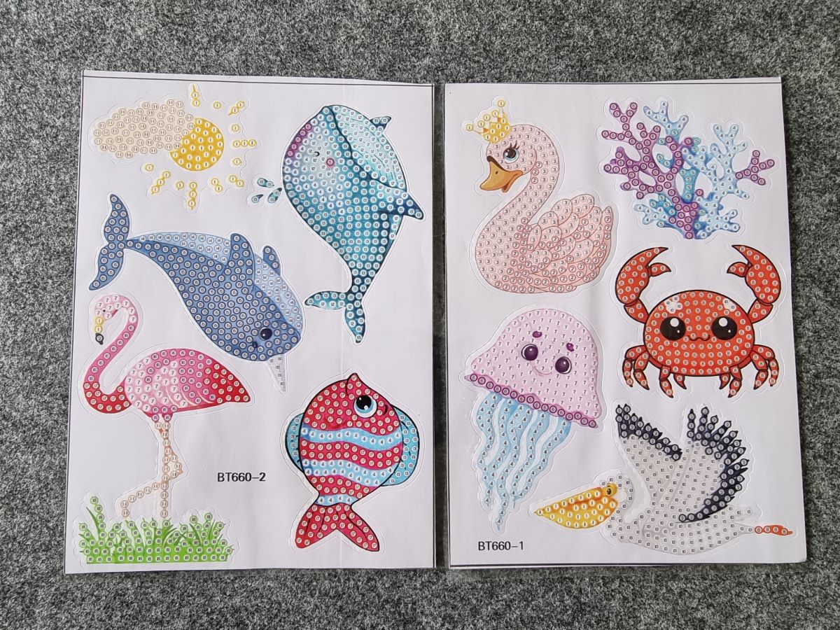 Diamond Painting Sticker / Aufkleber mady by JanineX - OHNE STEINE