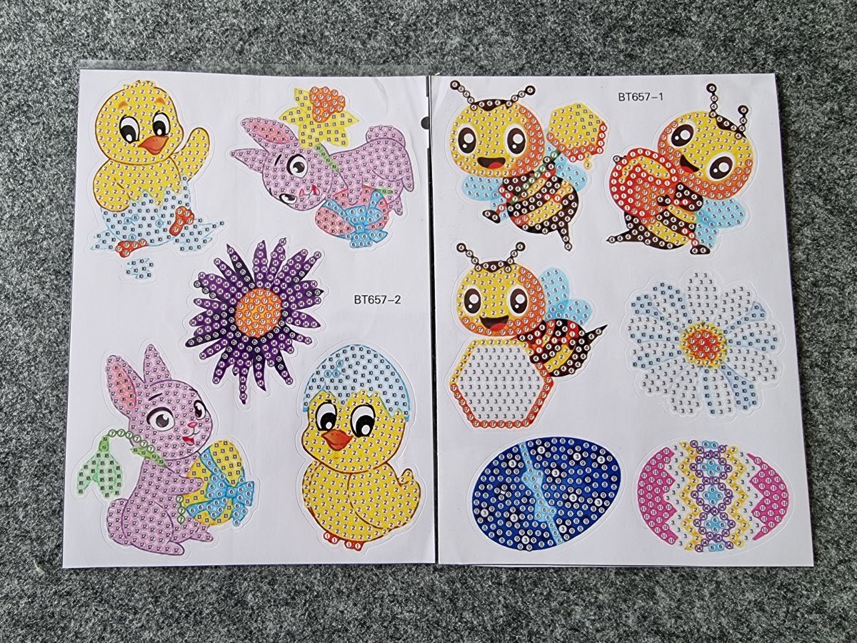 Diamond Painting Sticker / Aufkleber mady by JanineX - OHNE STEINE