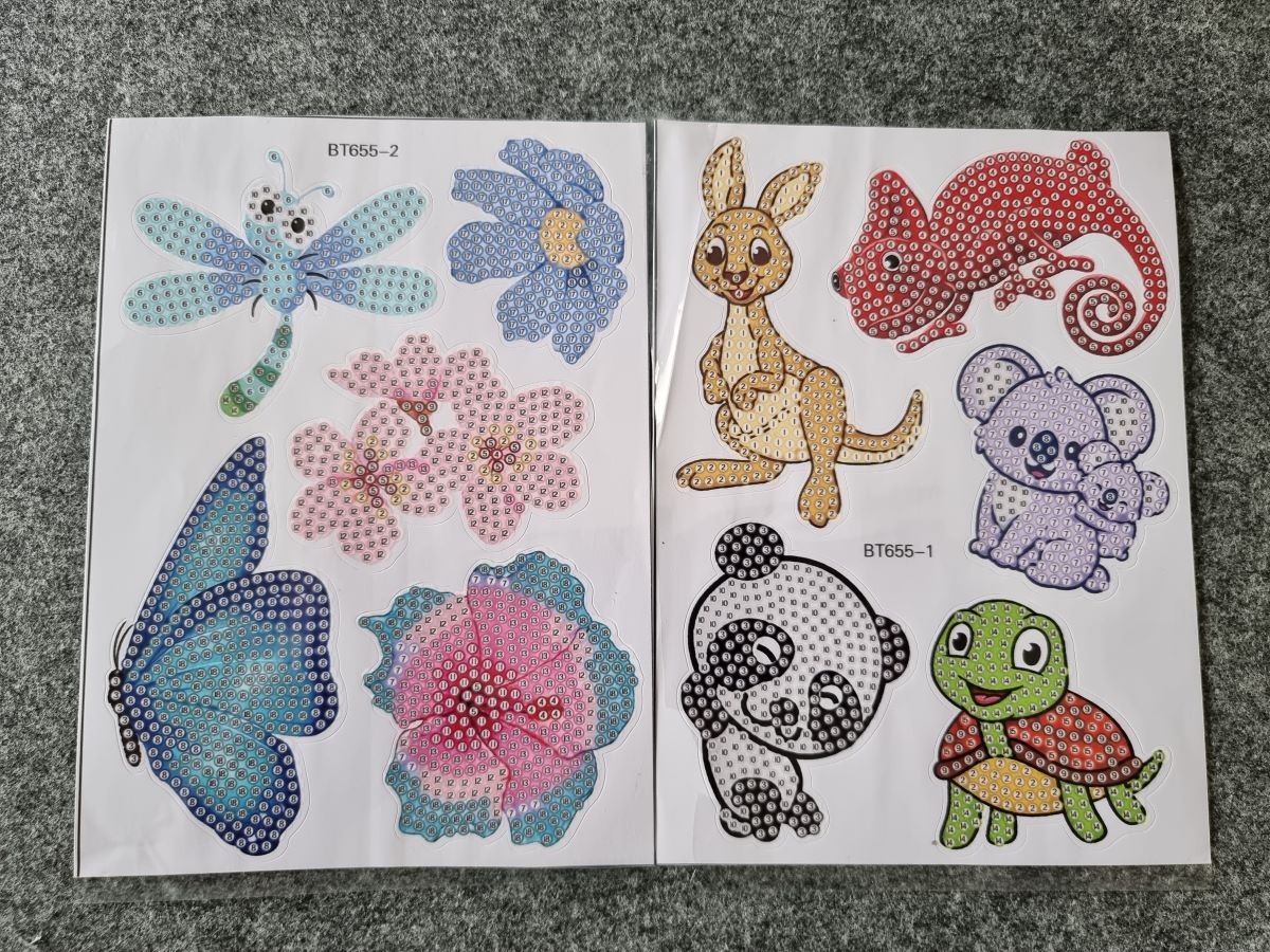 Diamond Painting Sticker / Aufkleber mady by JanineX - OHNE STEINE