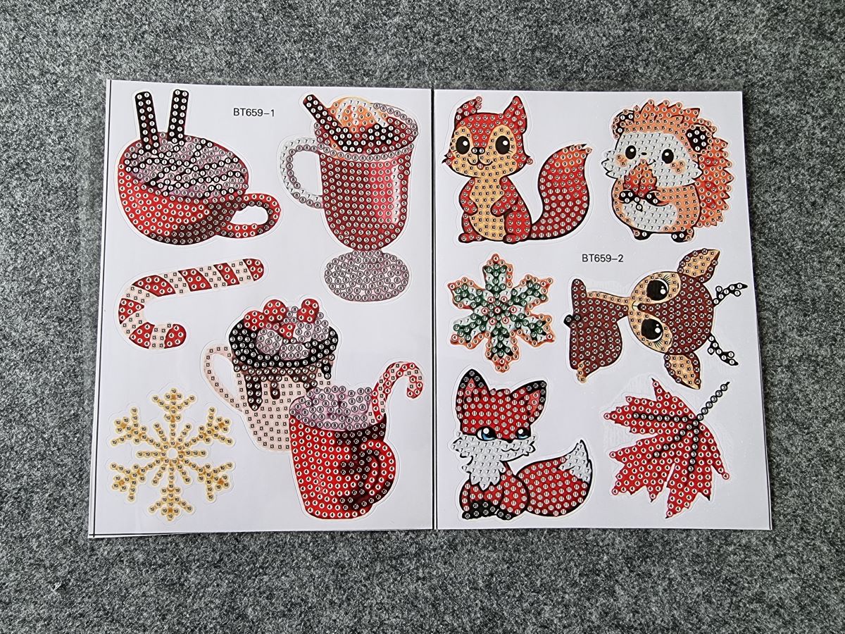 Diamond Painting Sticker / Aufkleber mady by JanineX - OHNE STEINE