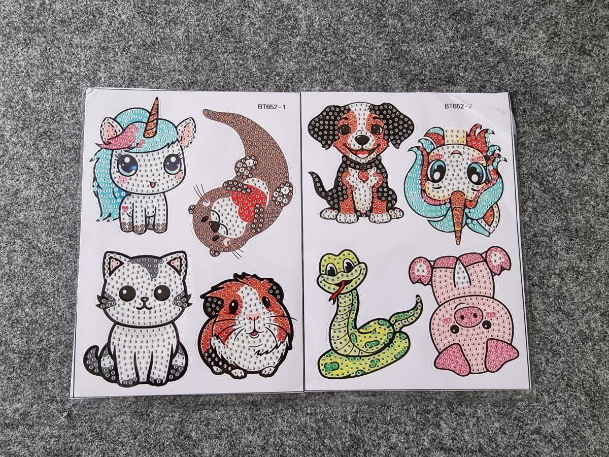 Diamond Painting Sticker / Aufkleber mady by JanineX - OHNE STEINE
