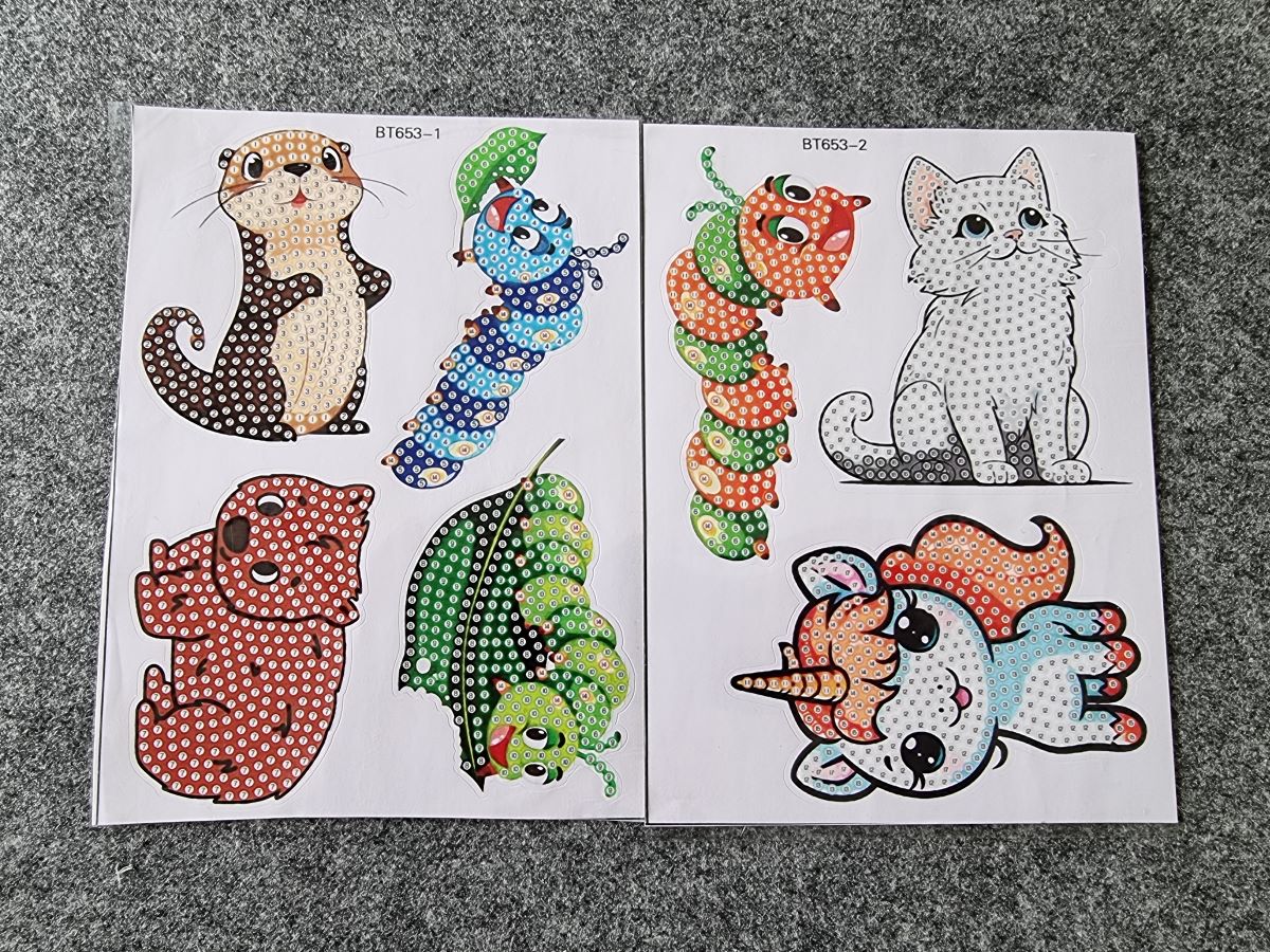 Diamond Painting Sticker / Aufkleber mady by JanineX - OHNE STEINE
