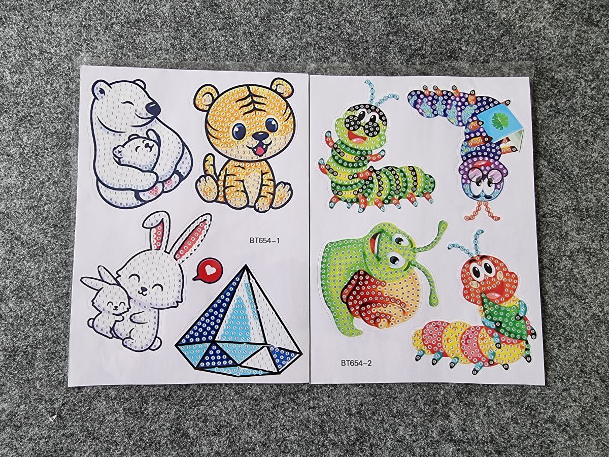 Diamond Painting Sticker / Aufkleber mady by JanineX - OHNE STEINE