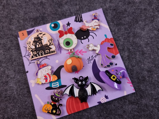 Folienmagnete im SET #01 Halloween MIX Magnete aus 2023