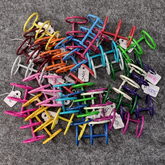 3fach Metall Binderinge in verschiedenen Farben - innen Durchmesser 25mm