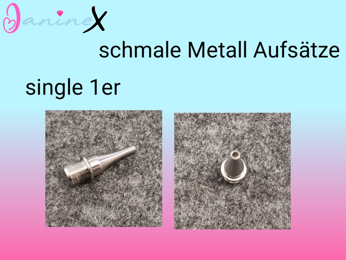 Diamond Painting schmale Metall Aufsätze (Schraubgewinde) - verschiedene Größen