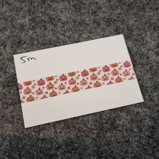 Diamond Painting Washi Tape 15 mm / Abklebeband #22 - Halloween Kürbisse