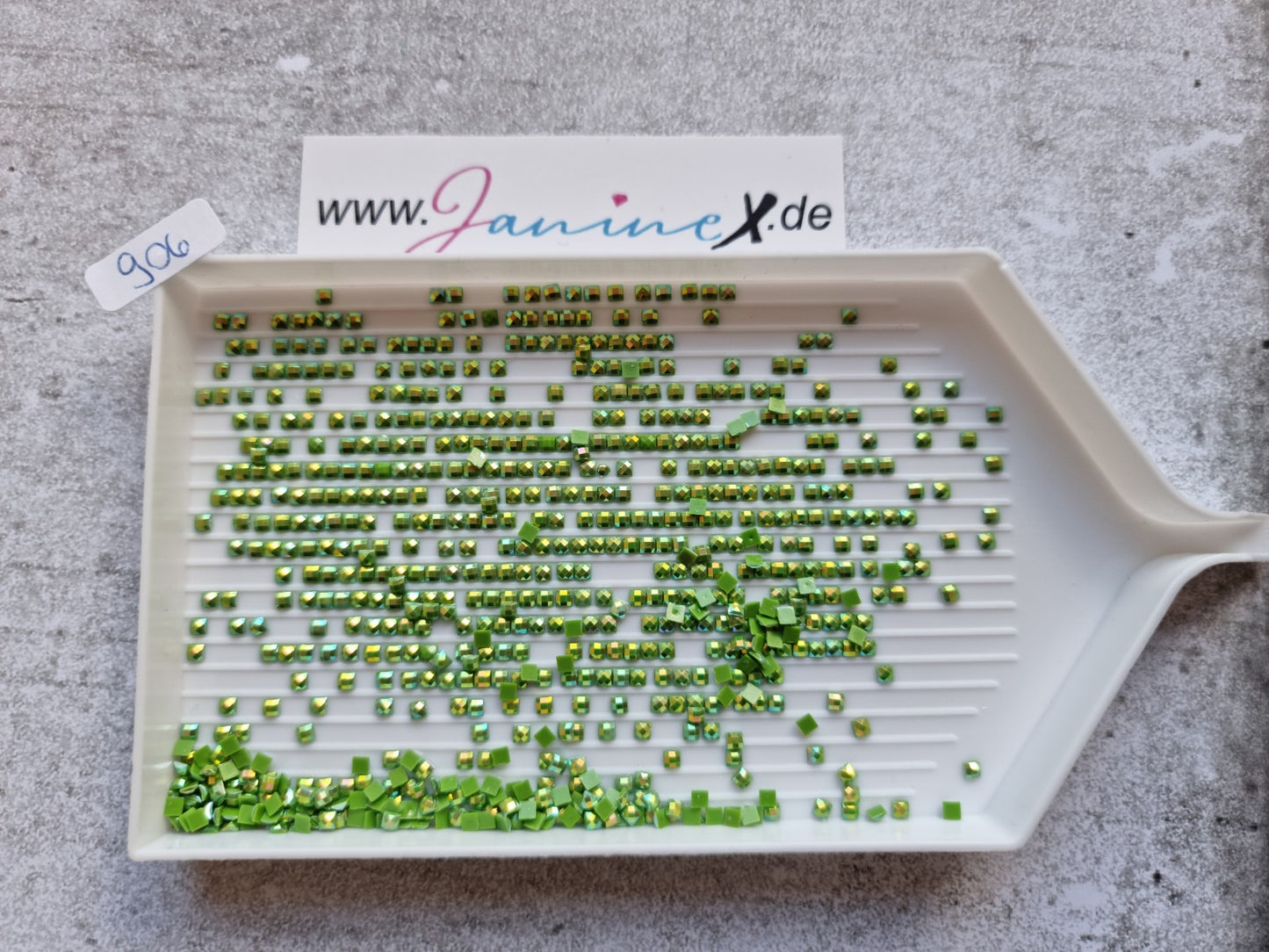 AB Steine eckig – Farbnummern DMC 900 bis 999