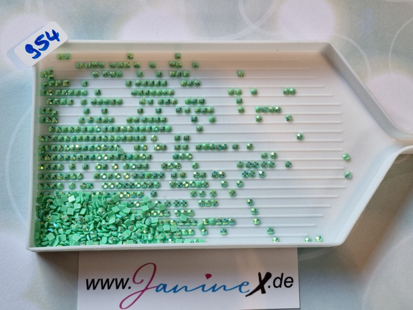 AB Steine eckig – Farbnummern DMC 900 bis 999