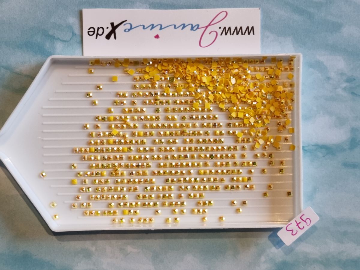 AB Steine eckig – Farbnummern DMC 900 bis 999