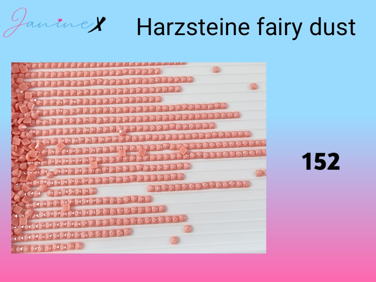 HARZ FairyDust (Schimmersteine) ECKIG - DMC 150 - 999