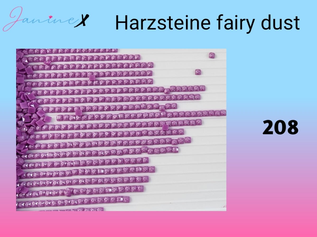 HARZ FairyDust (Schimmersteine) ECKIG - DMC 150 - 999