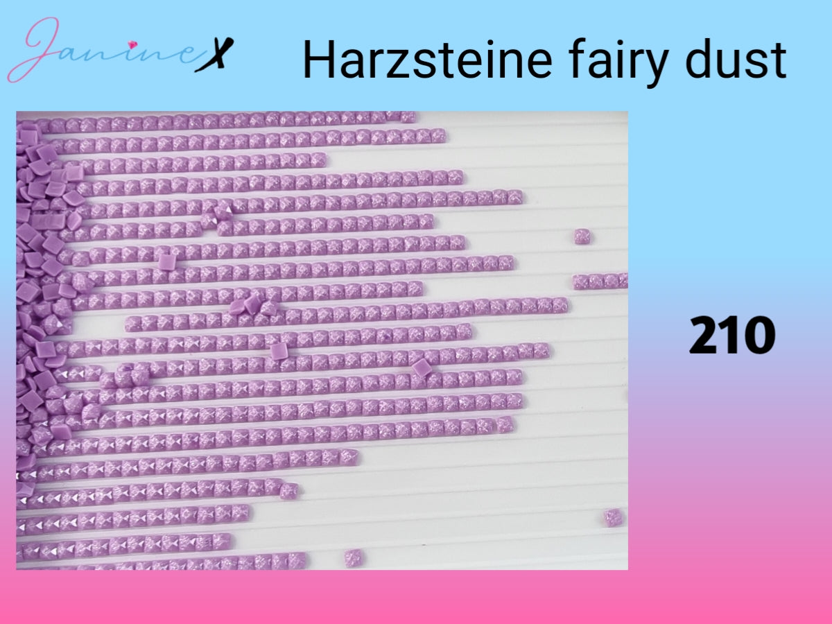 HARZ FairyDust (Schimmersteine) ECKIG - DMC 150 - 999