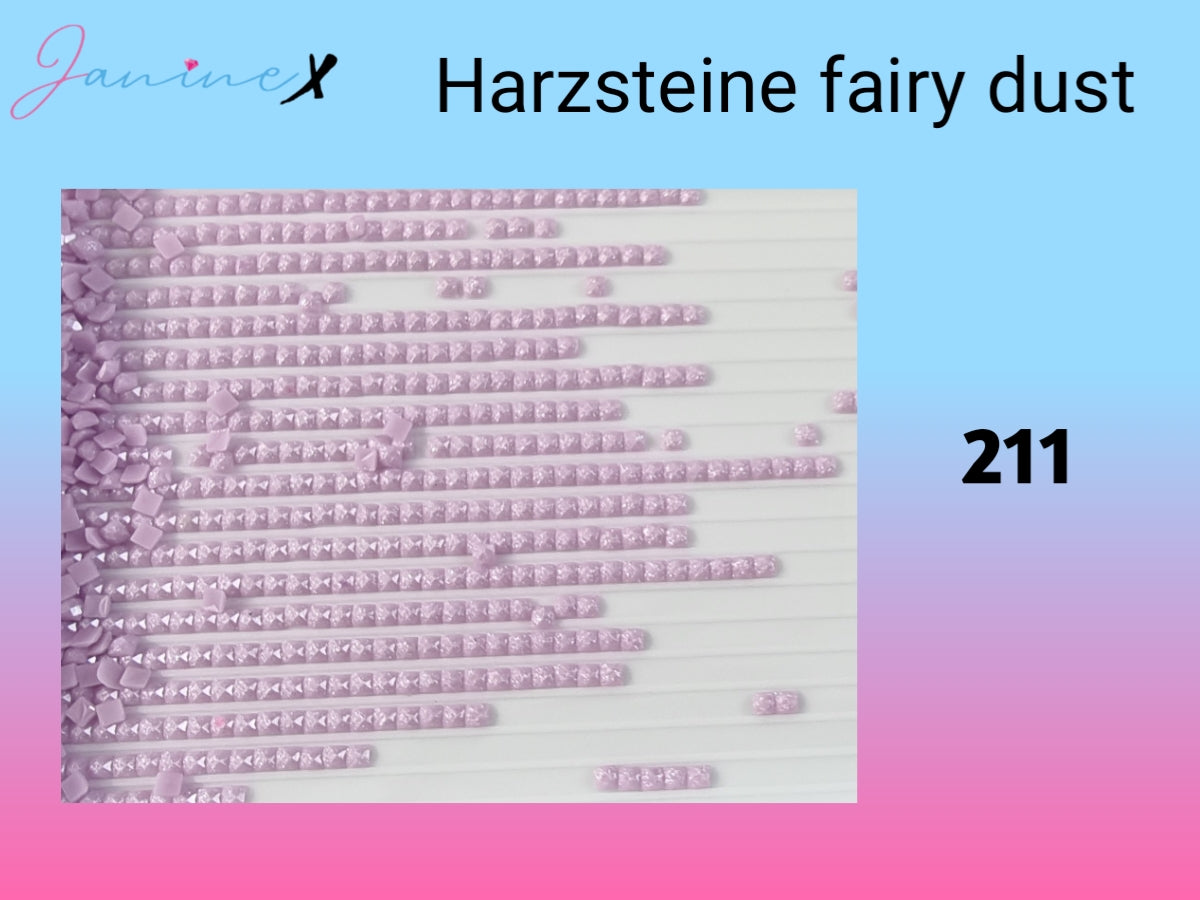 HARZ FairyDust (Schimmersteine) ECKIG - DMC 150 - 999