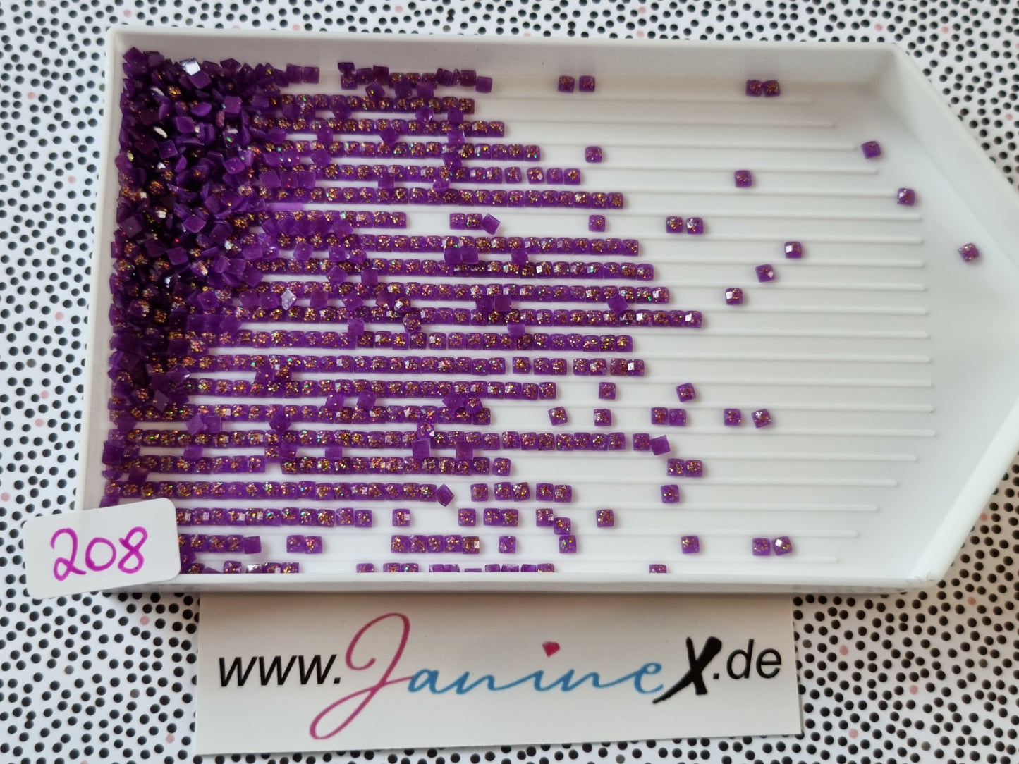 Jelly FairyDust (Schimmersteine) ECKIG - wähle deine Farbe