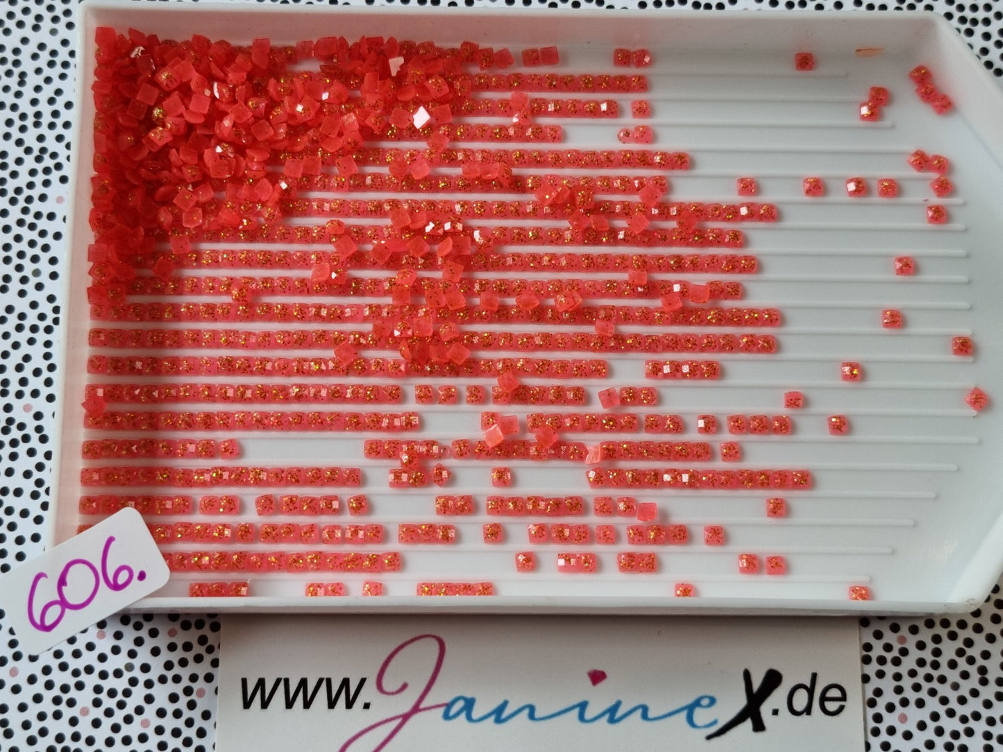 Jelly FairyDust (Schimmersteine) ECKIG - wähle deine Farbe