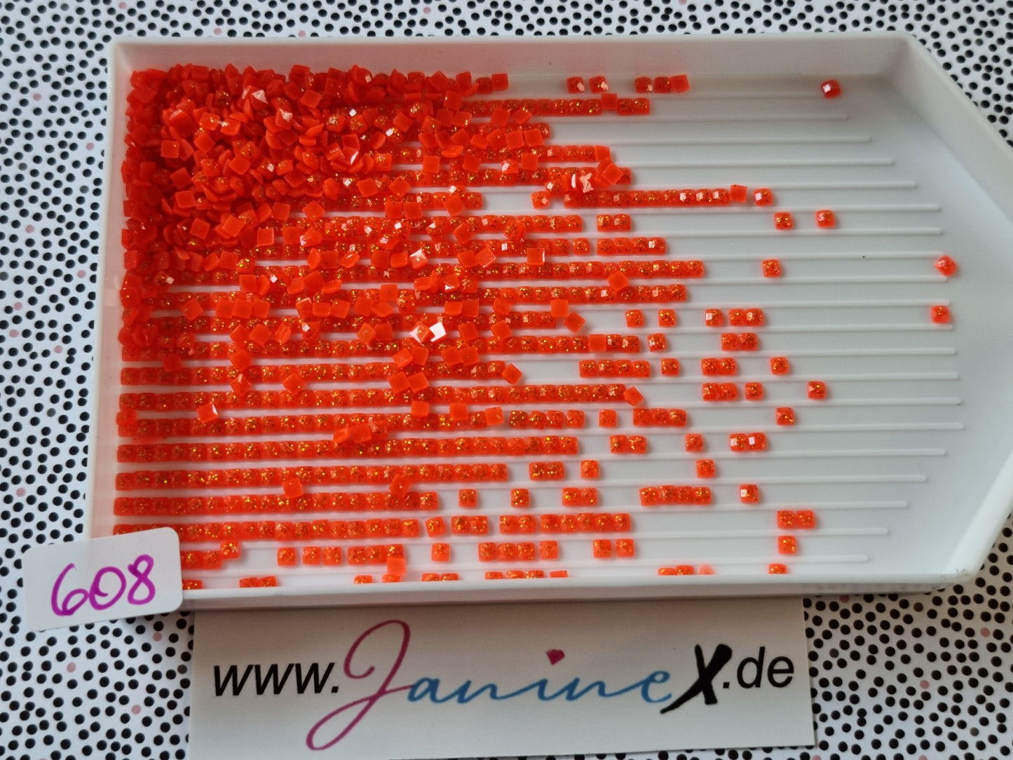 Jelly FairyDust (Schimmersteine) ECKIG - wähle deine Farbe