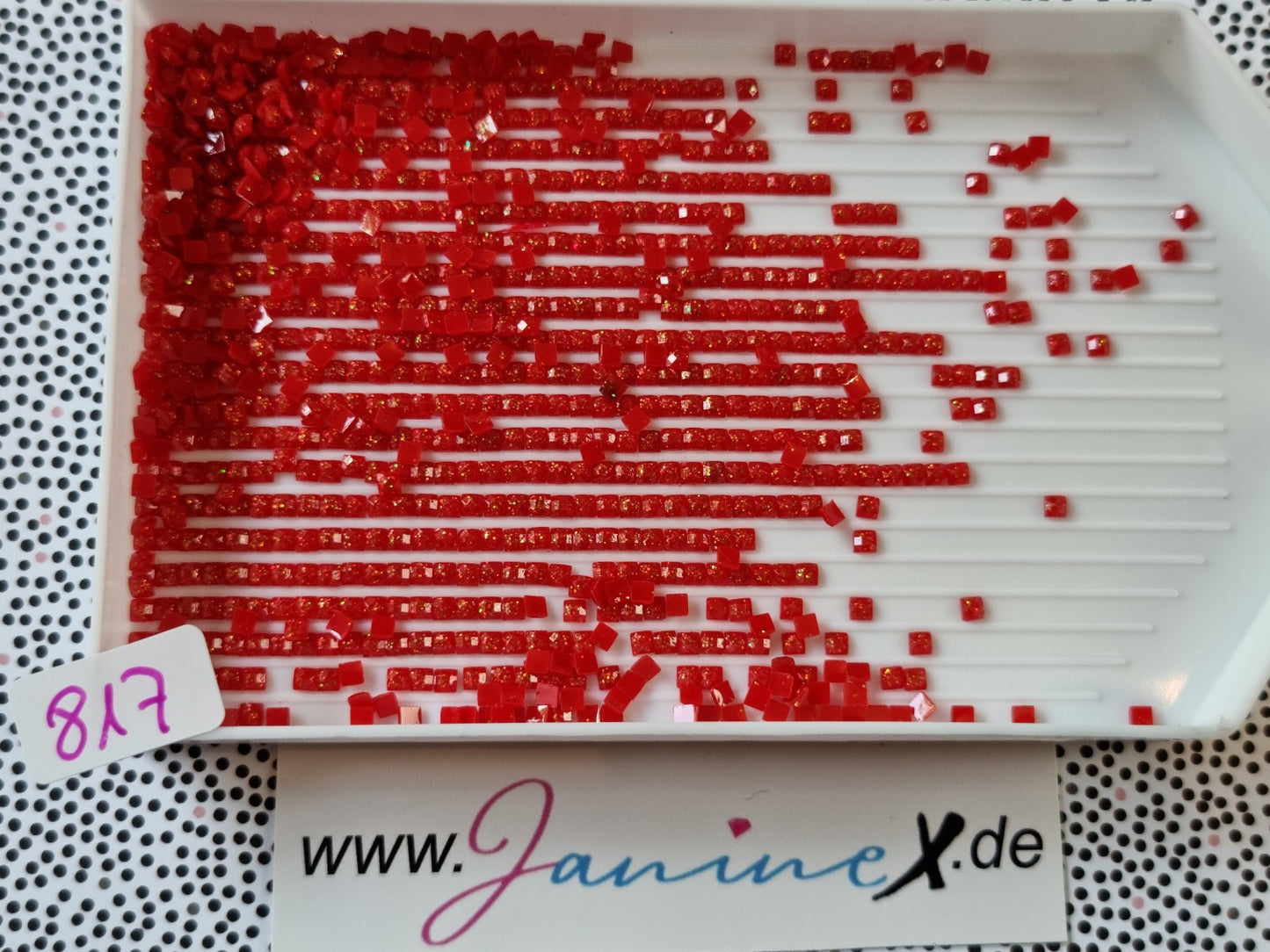 Jelly FairyDust (Schimmersteine) ECKIG - wähle deine Farbe