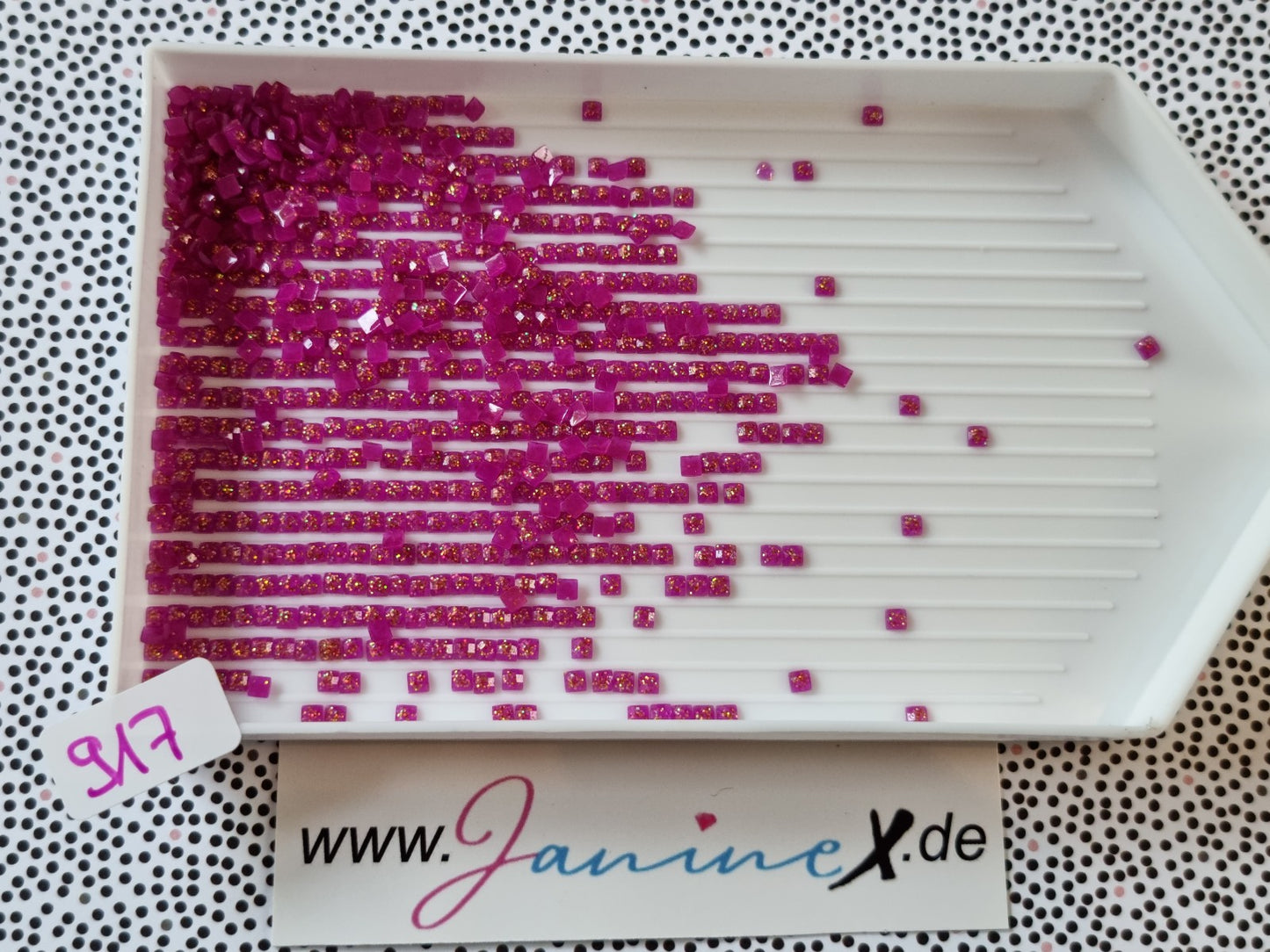 Jelly FairyDust (Schimmersteine) ECKIG - wähle deine Farbe