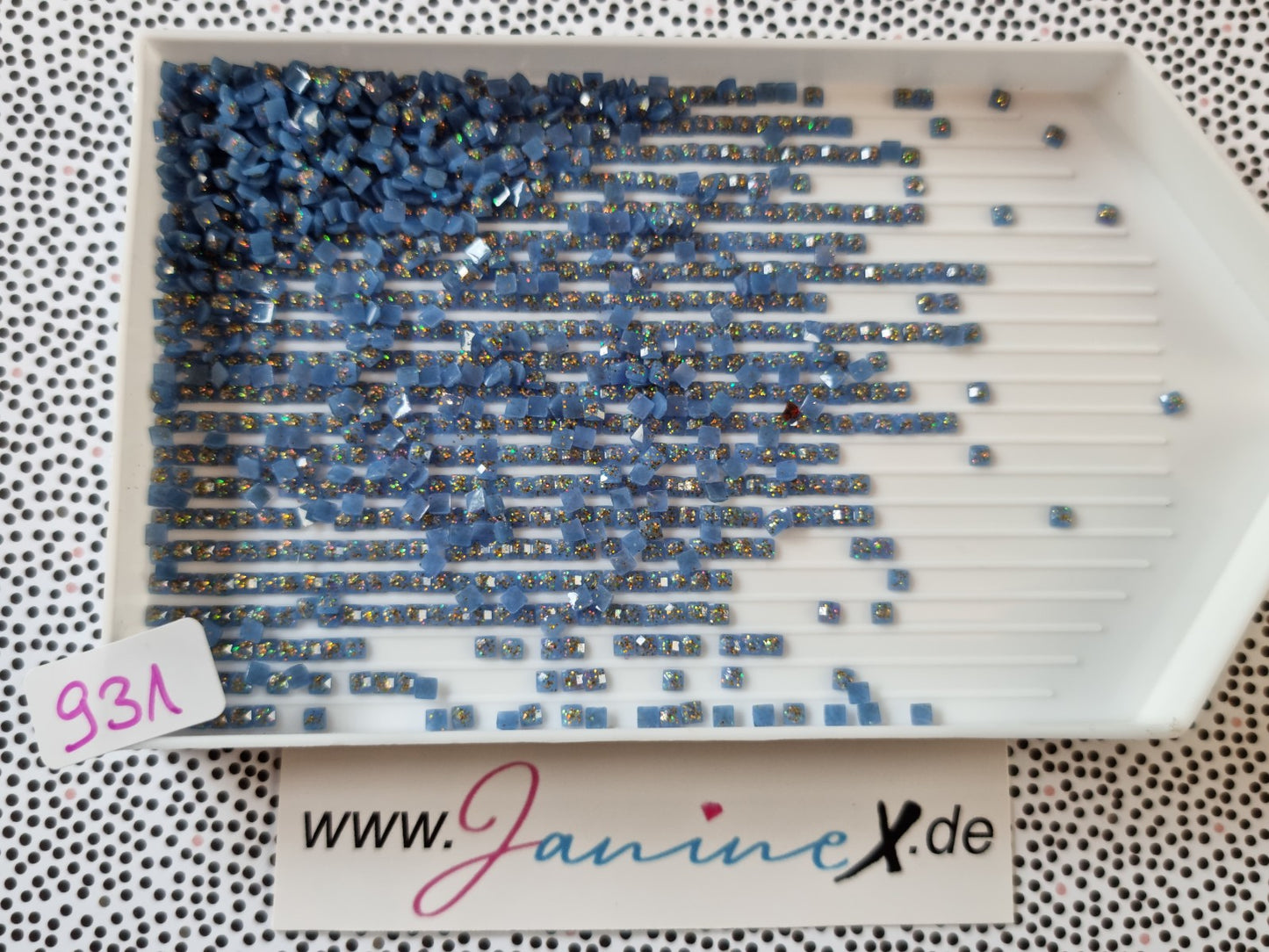 Jelly FairyDust (Schimmersteine) ECKIG - wähle deine Farbe