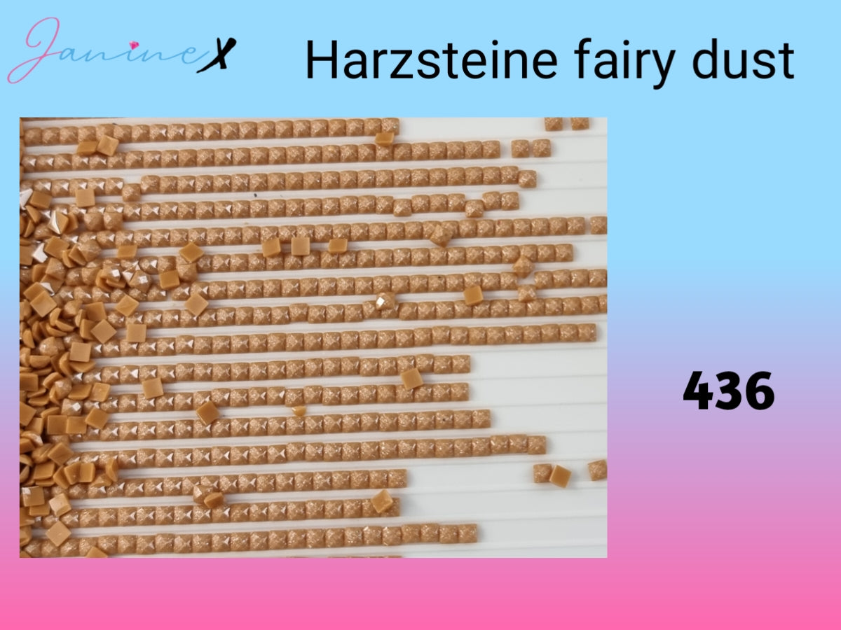 HARZ FairyDust (Schimmersteine) ECKIG - DMC 150 - 999