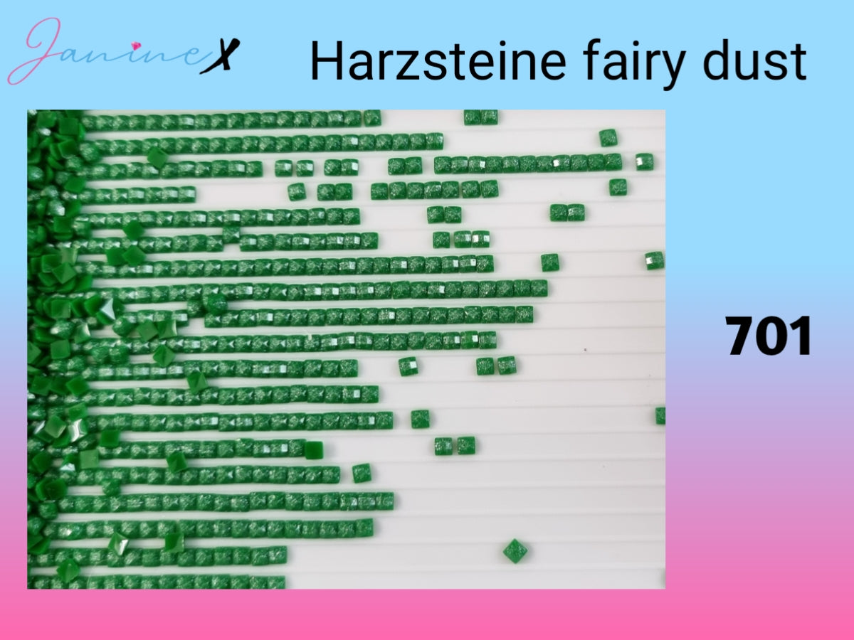 HARZ FairyDust (Schimmersteine) ECKIG - DMC 150 - 999