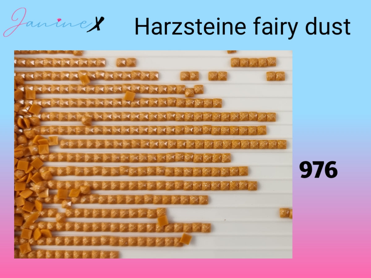 HARZ FairyDust (Schimmersteine) ECKIG - DMC 150 - 999