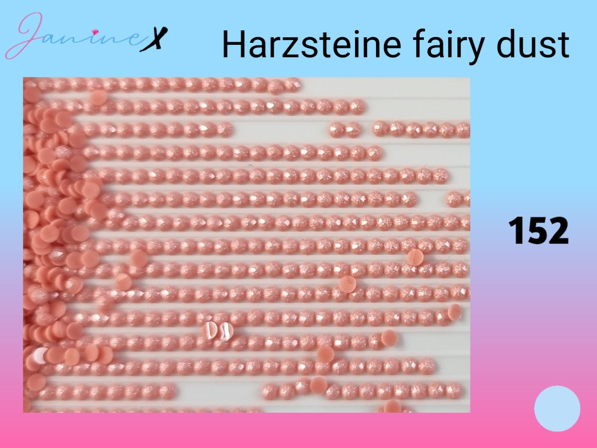 HARZ FairyDust (Schimmersteine) RUND - wähle deine Farbe