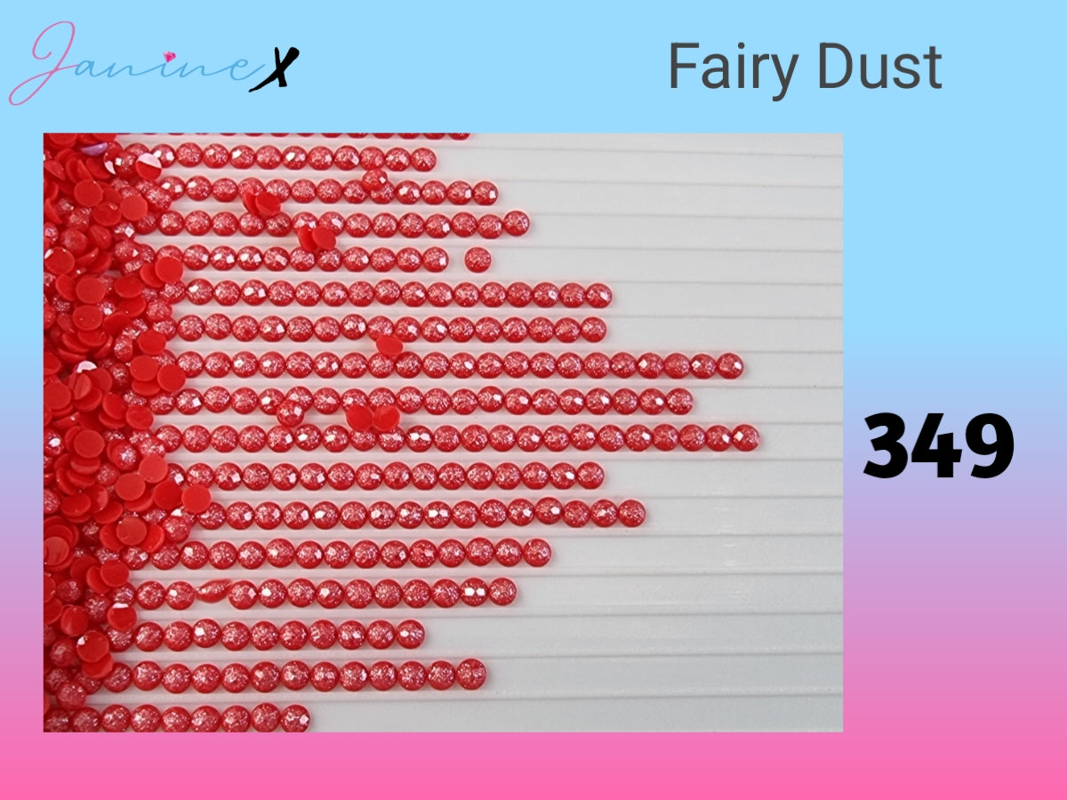 HARZ FairyDust (Schimmersteine) RUND - wähle deine Farbe