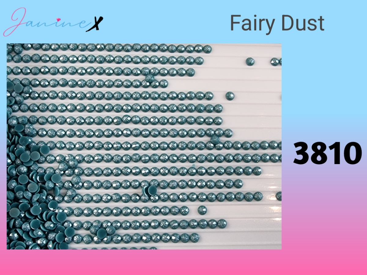 HARZ FairyDust (Schimmersteine) RUND - wähle deine Farbe
