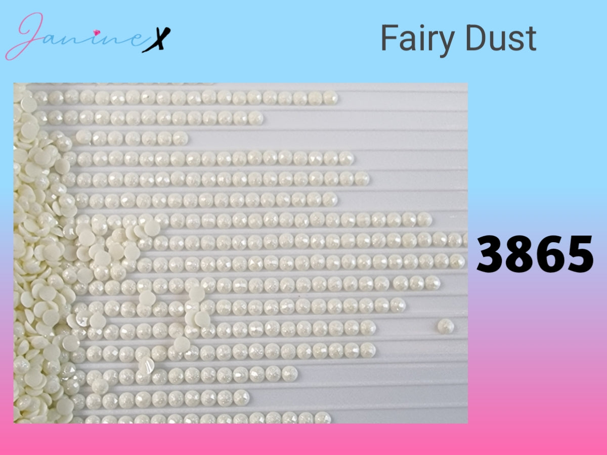 HARZ FairyDust (Schimmersteine) RUND - wähle deine Farbe