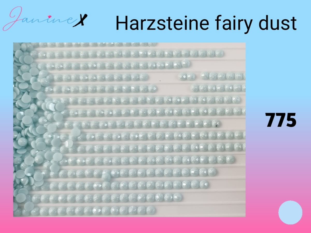 HARZ FairyDust (Schimmersteine) RUND - wähle deine Farbe