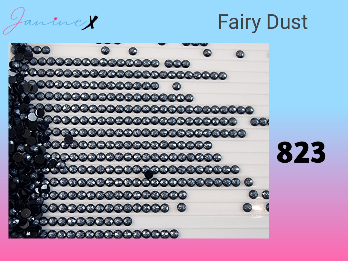 HARZ FairyDust (Schimmersteine) RUND - wähle deine Farbe