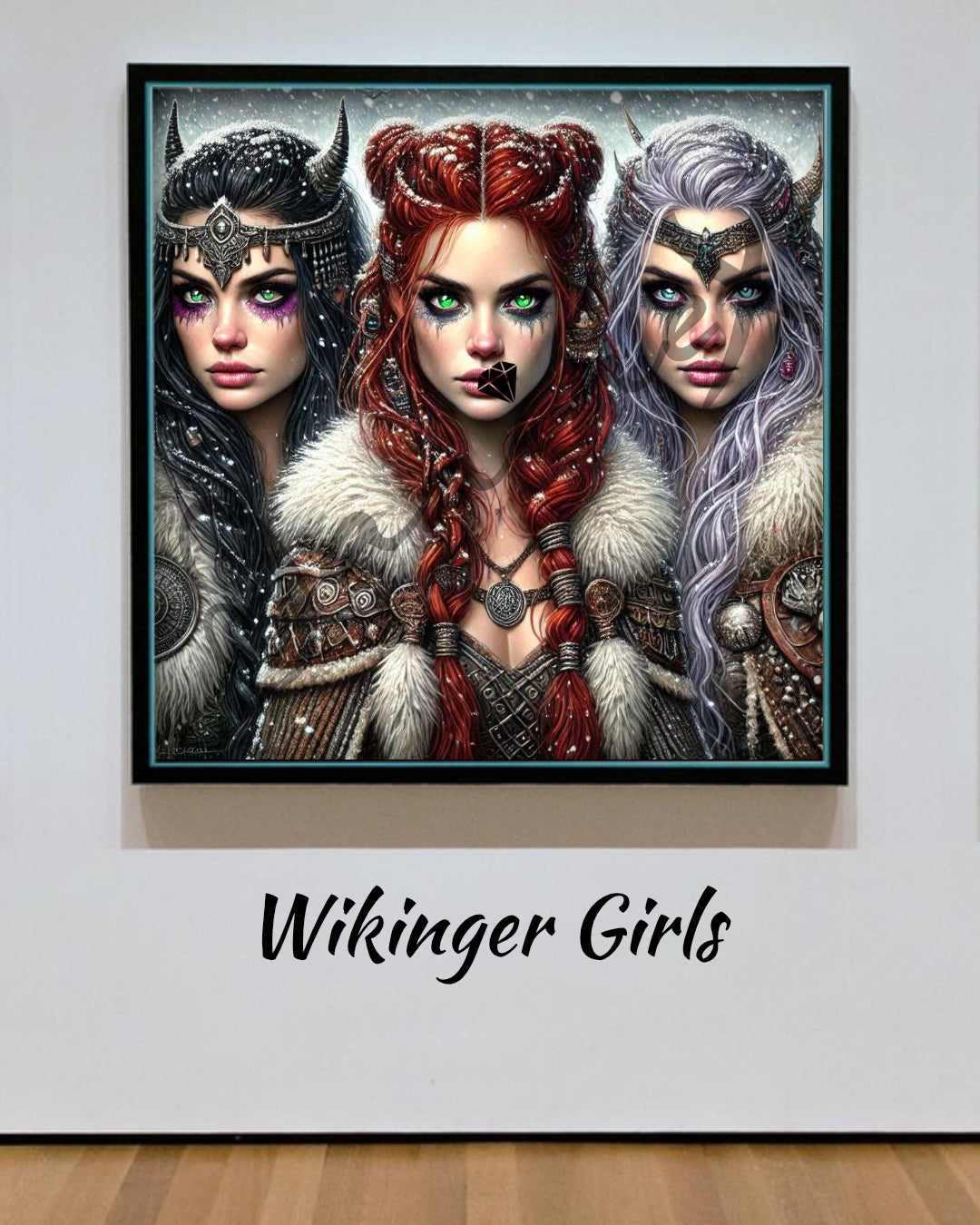 VORBESTELLUNG Diamond Painting ECKIG JXA-005 - Wikinger Girls