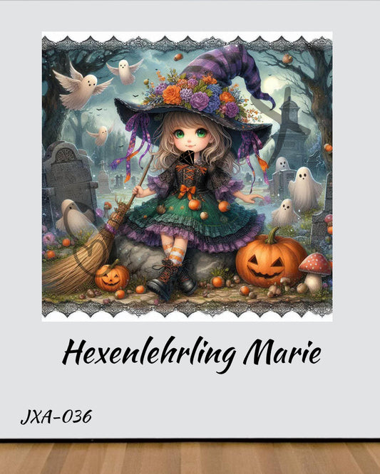 VORBESTELLUNG Diamond Painting ECKIG JXA-036 - Hexenlehrling Marie