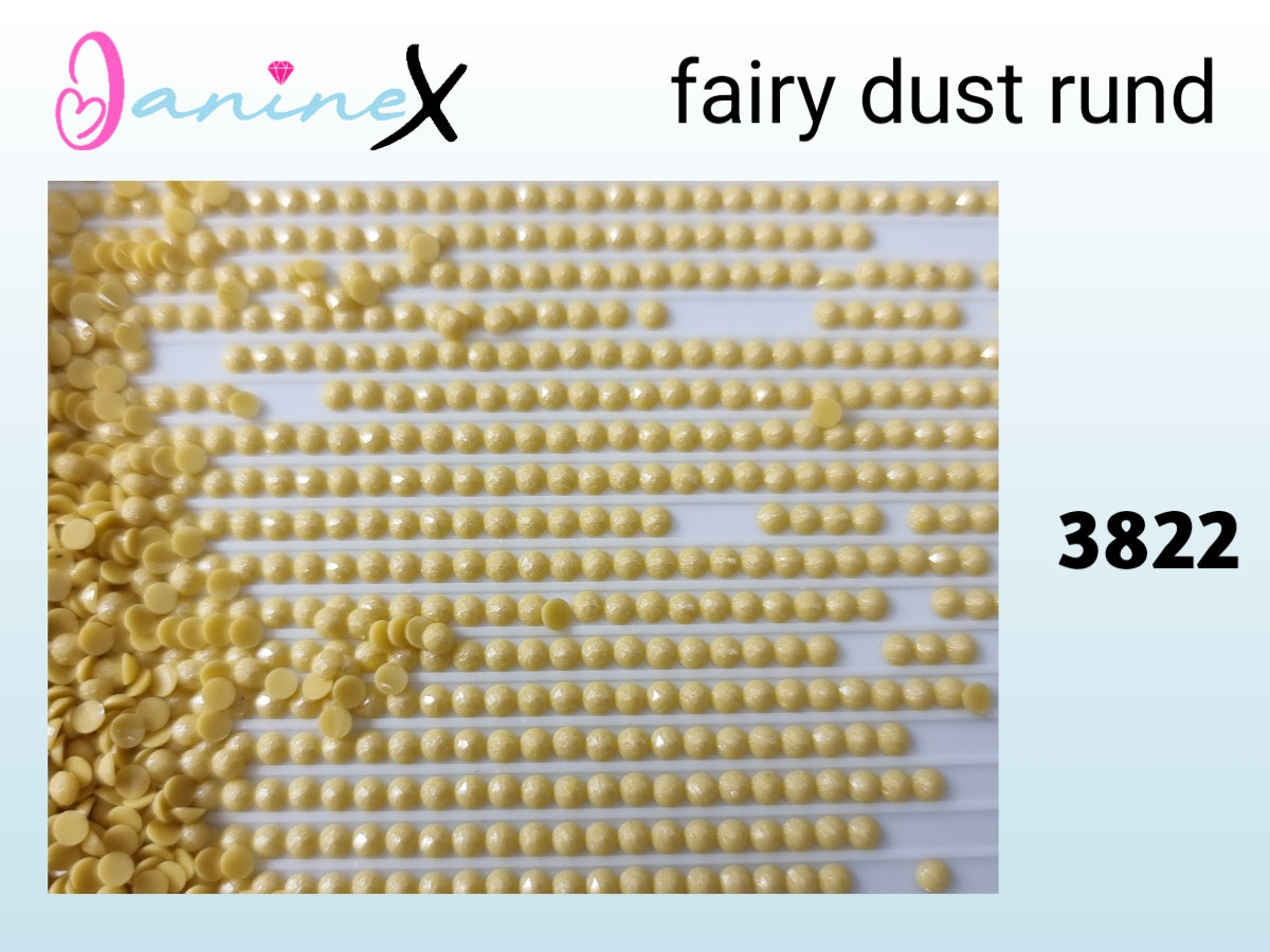 HARZ FairyDust (Schimmersteine) RUND - wähle deine Farbe