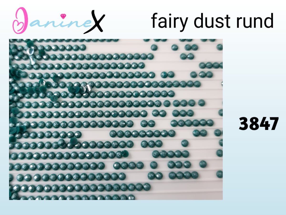 HARZ FairyDust (Schimmersteine) RUND - wähle deine Farbe