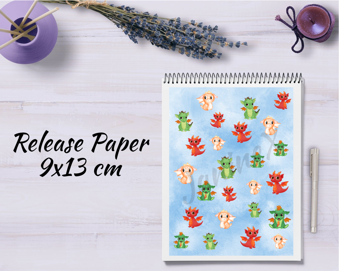 Diamond Painting Motiv Release Paper 9x13 - Fabelwesen
