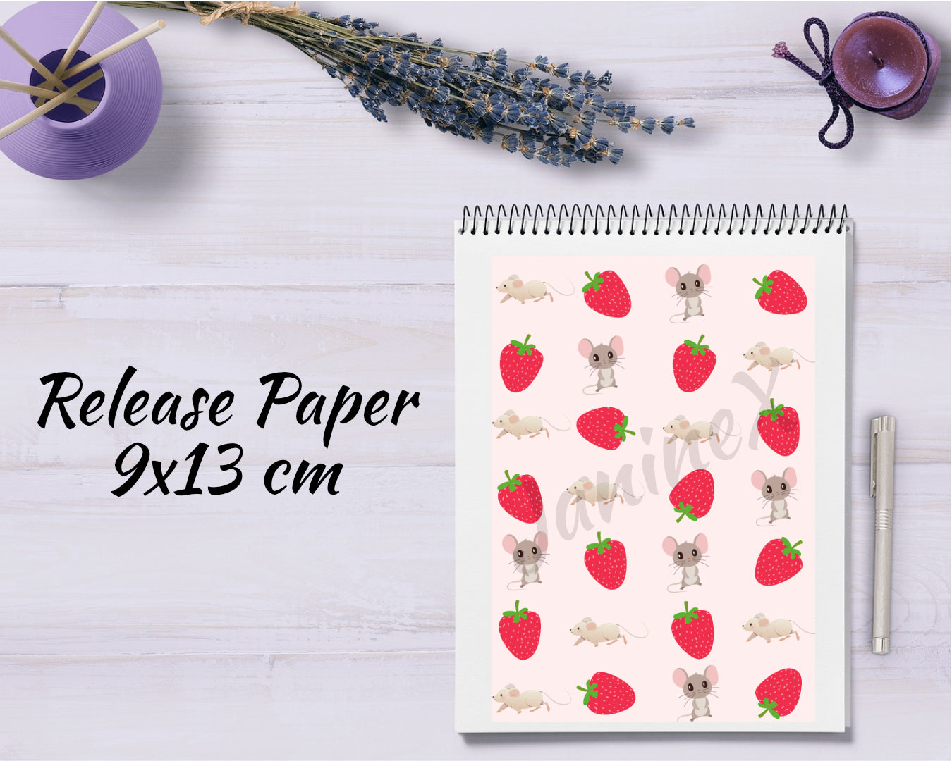 Diamond Painting Motiv Release Paper 9x13 - Tiere