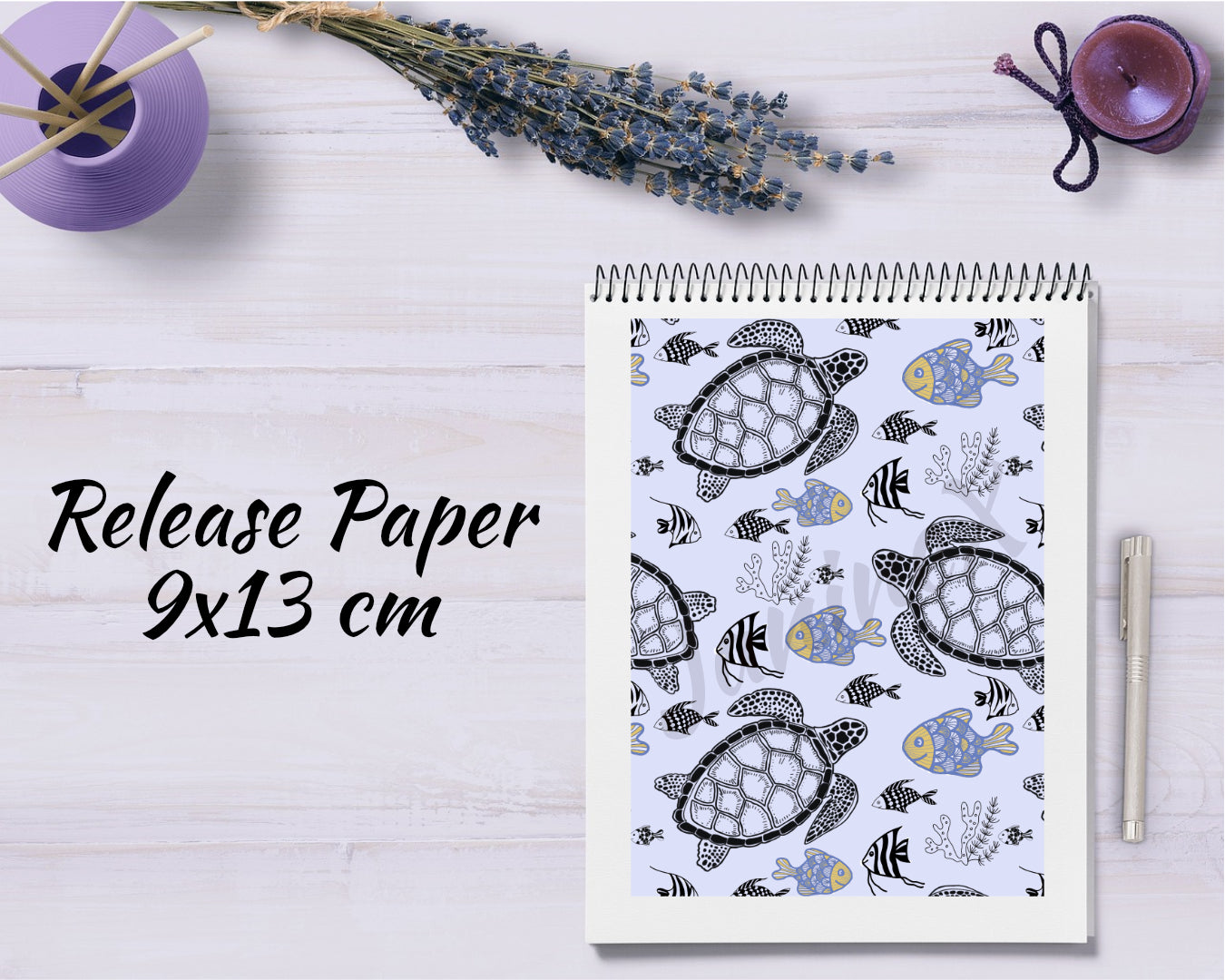 Diamond Painting Motiv Release Paper 9x13 - unter dem Meer