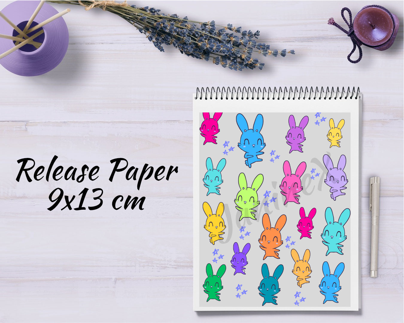 Diamond Painting Motiv Release Paper 9x13 - Tiere
