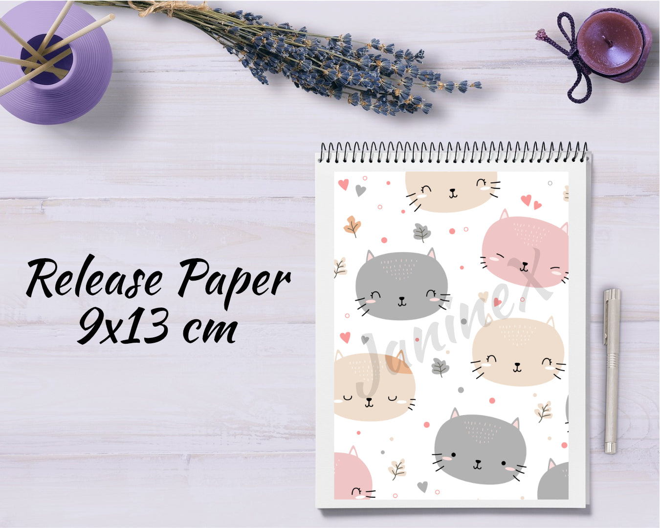 Diamond Painting Motiv Release Paper 9x13 - Tiere