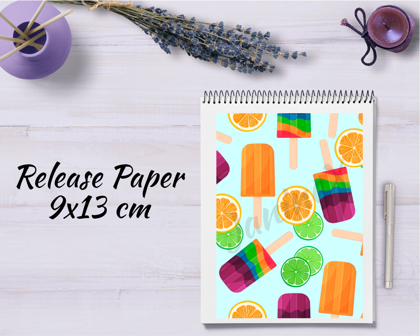 Diamond Painting Motiv Release Paper 9x13 - Süssigkeiten & Desserts