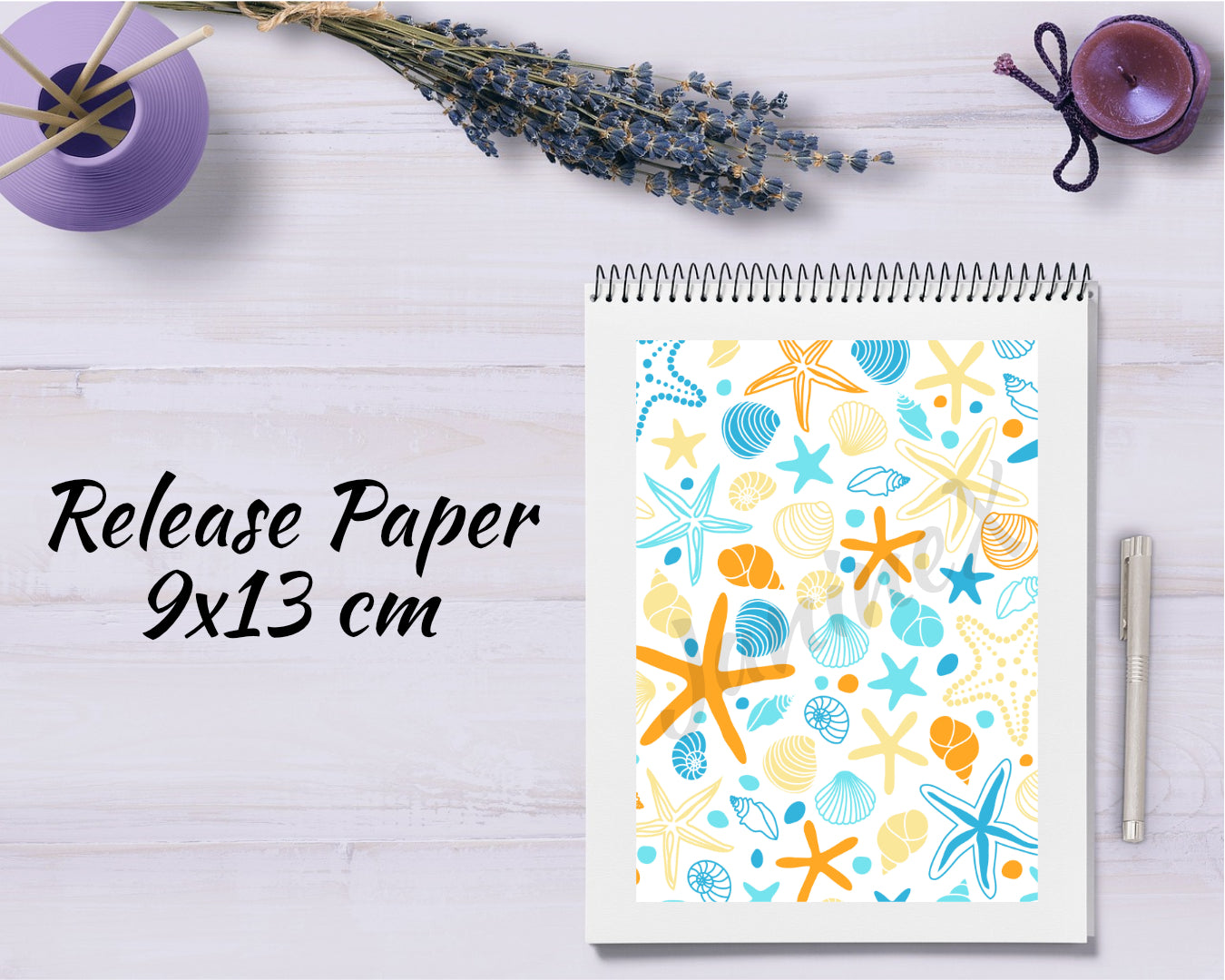 Diamond Painting Motiv Release Paper 9x13 - unter dem Meer