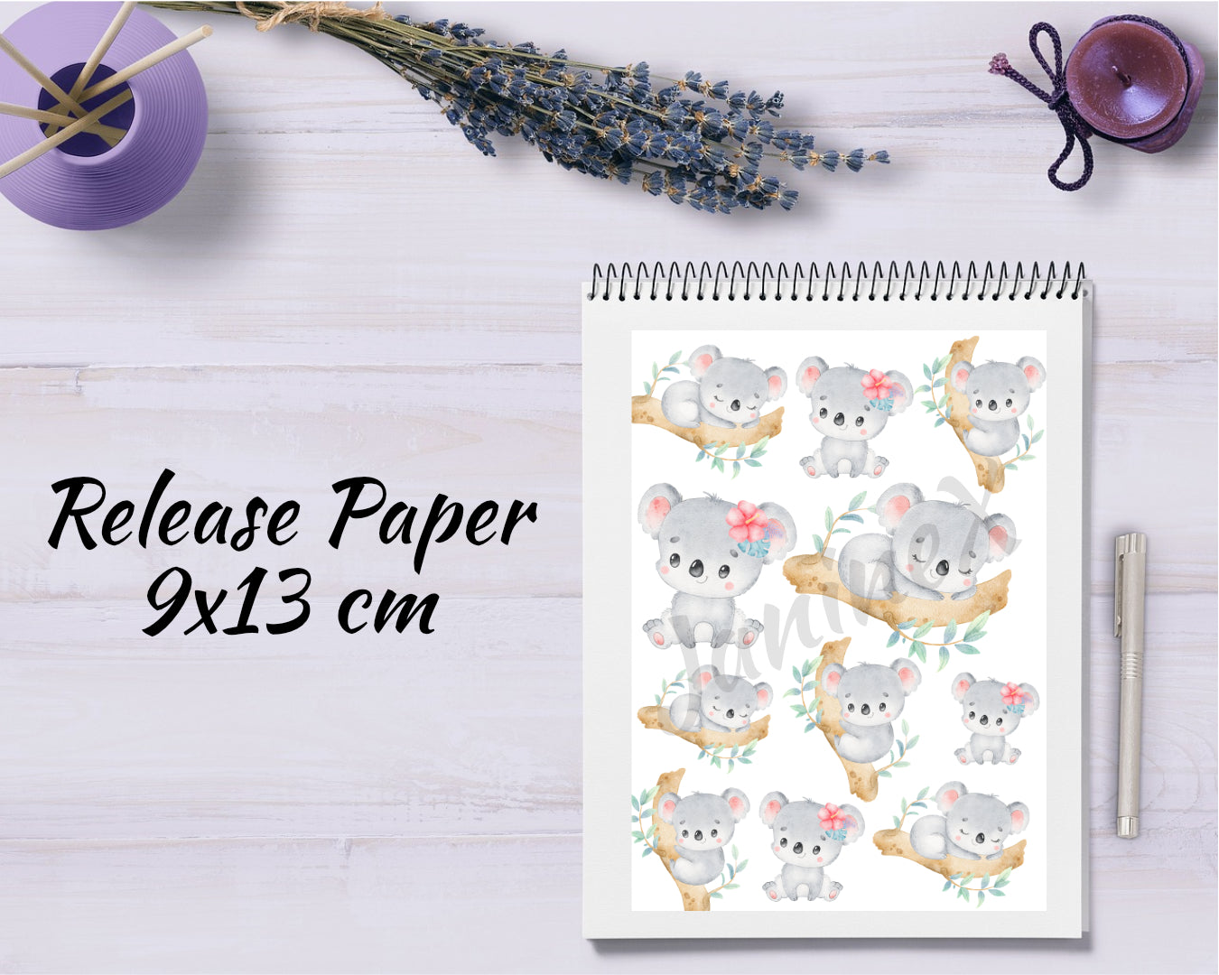 Diamond Painting Motiv Release Paper 9x13 - Tiere