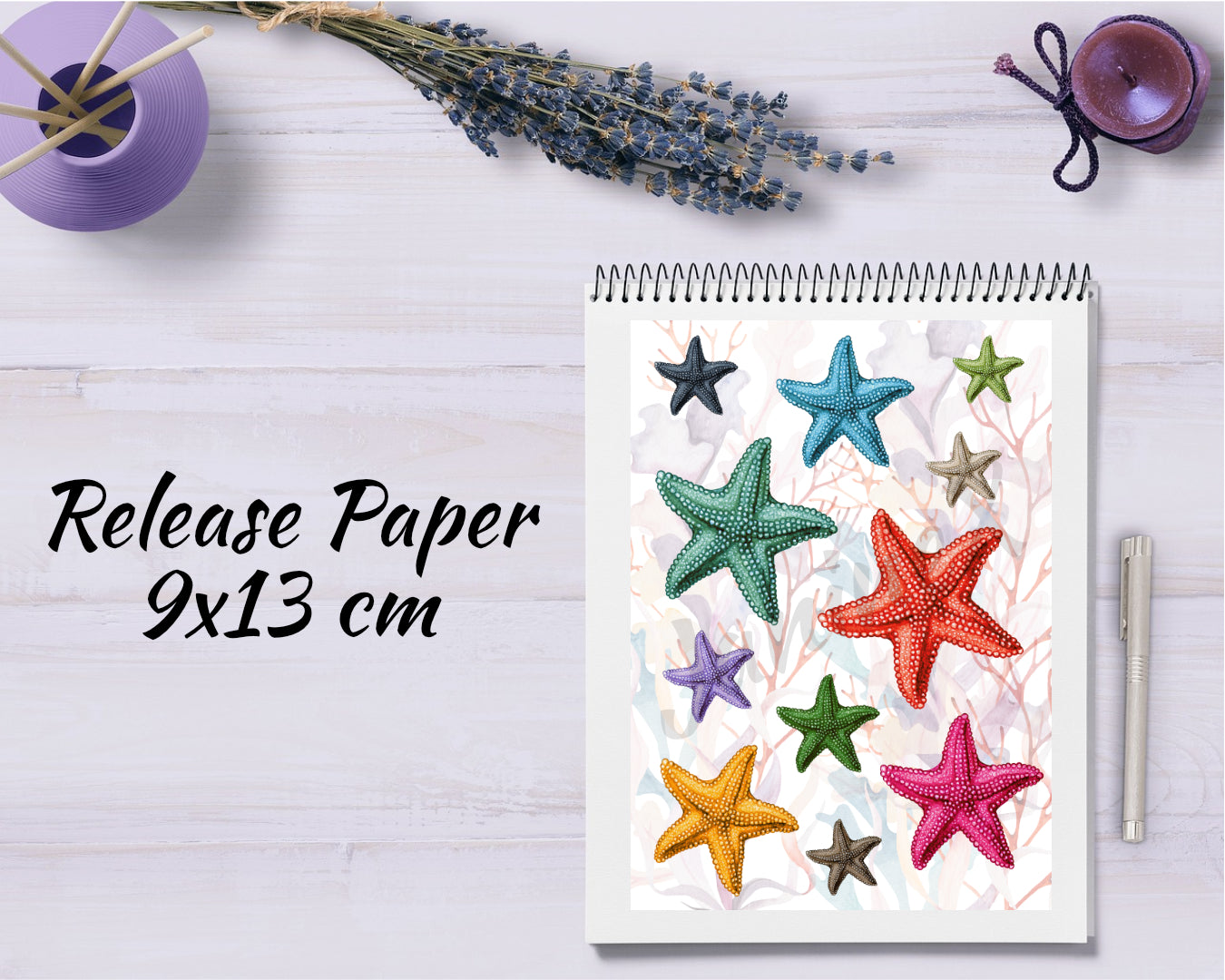 Diamond Painting Motiv Release Paper 9x13 - unter dem Meer