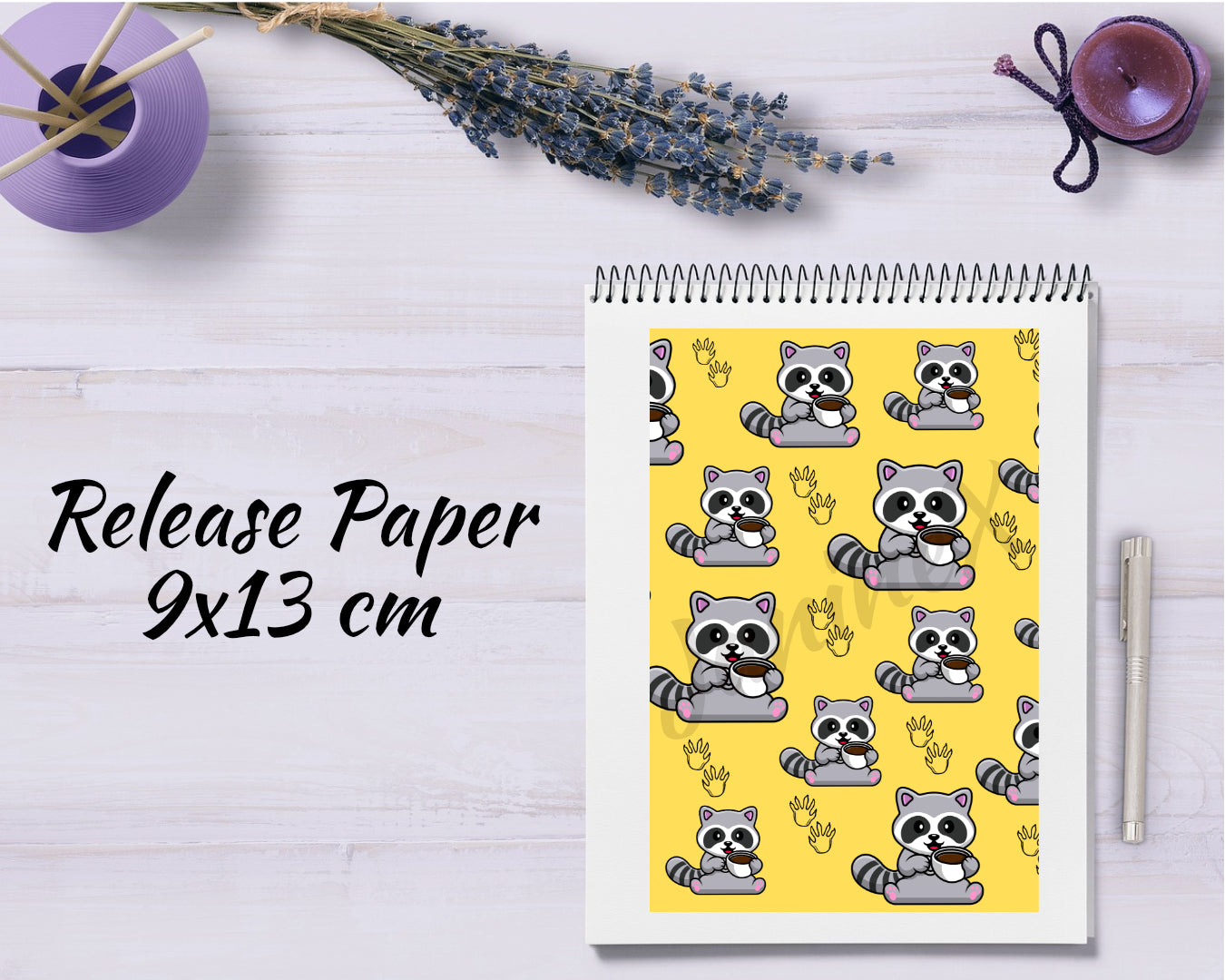 Diamond Painting Motiv Release Paper 9x13 - Tiere
