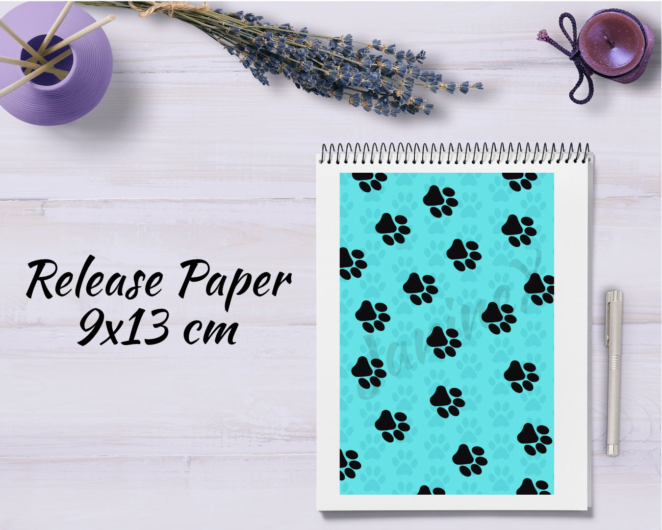 Diamond Painting Motiv Release Paper 9x13 - Tiere